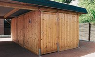Carportgeräteraum